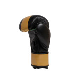 Black Boxing Gloves With Handwraps