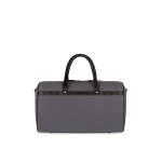 Grey Solid Travel Duffle Bag