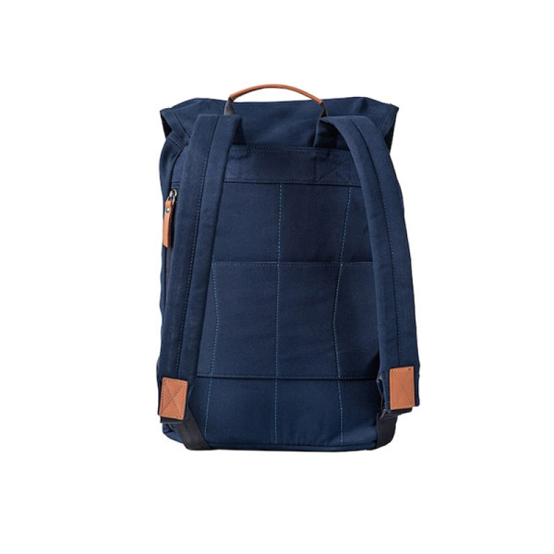 Navy Blue Travel Laptop Backpack